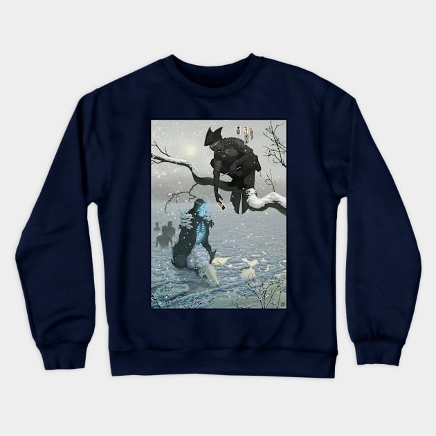 River of Recall Crewneck Sweatshirt by paintedmonk